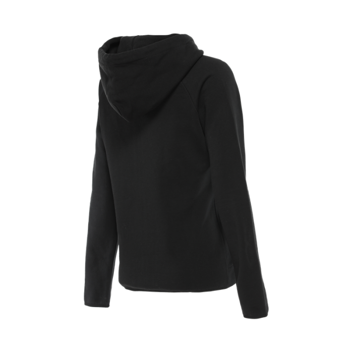 Hoodie Fade Lady Full Zip Black White Blue