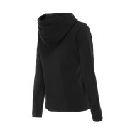 Felpa Fade Lady Full Zip Nero Bianco Azzurro