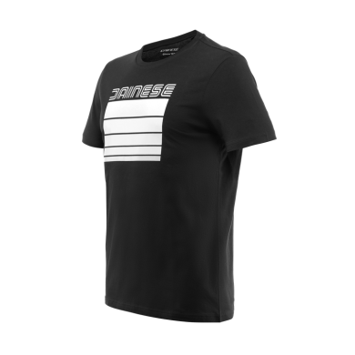 T-shirt Stripes Black White
