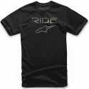 T-shirt Ride 2.0 Camo nero