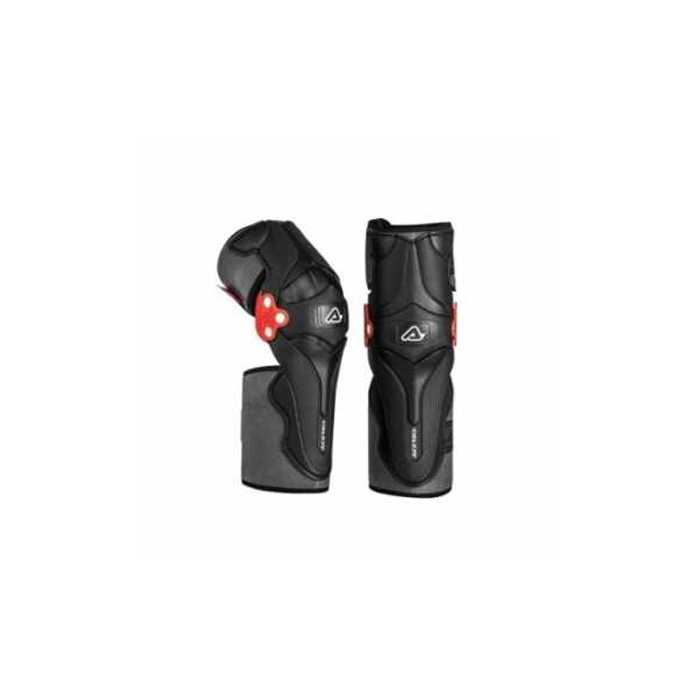 Ginocchiera X-Strong Knee Nero Rosso