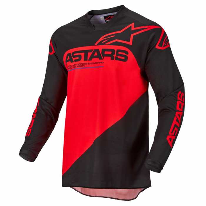 Maglia Racer Supermatic Jersey Nero Rosso