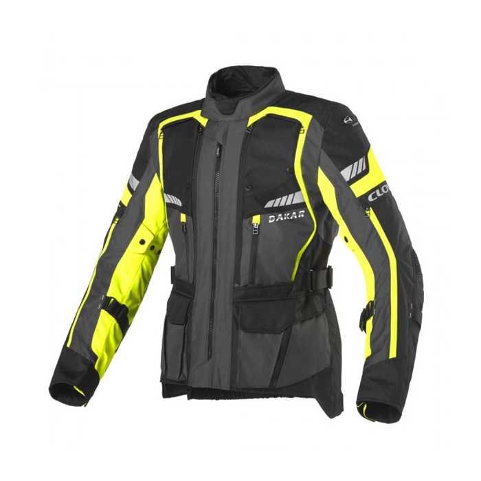Jacket Dakar 2 Wp Airbag Black Yellow