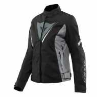 Jacket Veloce D-dry Lady Black Charcoal Grey White
