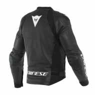 Jacket Sport Pro Leather Black White