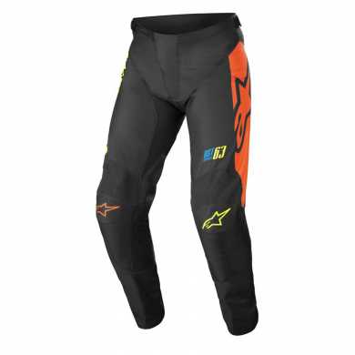Pantalone YOUTH Racer Compass Nero Arancione