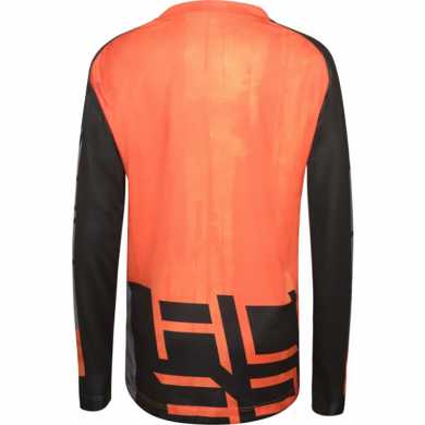 Maglia Mx Outrun Arancio Nero