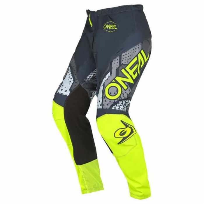 Pantalone Element Racewear V22 Camo Grigio Giallo