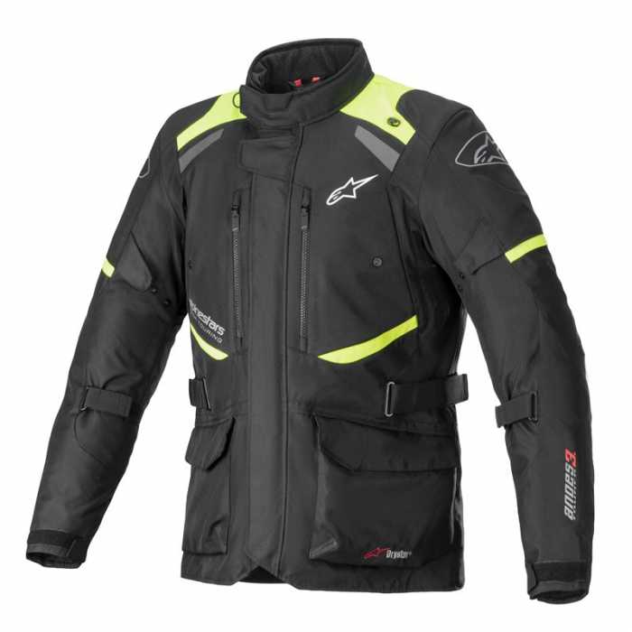 Jacket Andes V3 Drystar Black Fluo Yellow