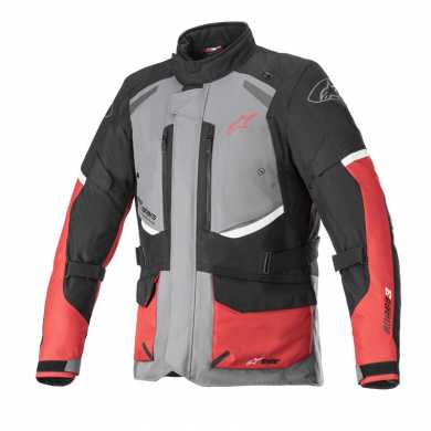 Jacket Andes V3 Drystar Dark Grey Black Bright Red