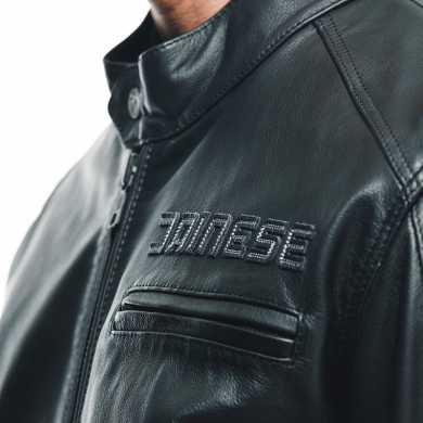 Jacket Zaurax Leather Black