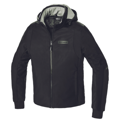 Giubbotto Hoodie Armor H2Out Nero