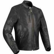 Jacket Laxey Leather Black