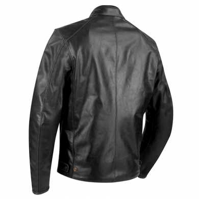 Jacket Laxey Leather Black