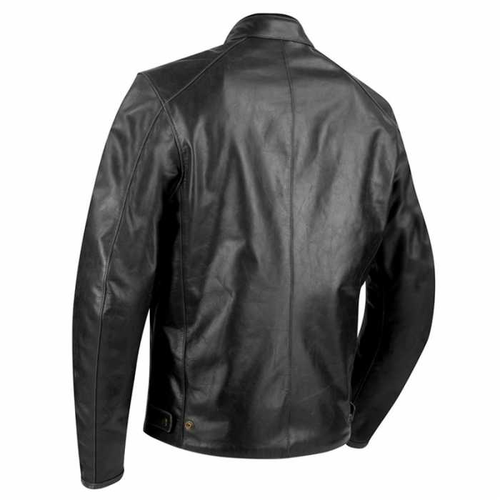 Jacket Laxey Leather Black