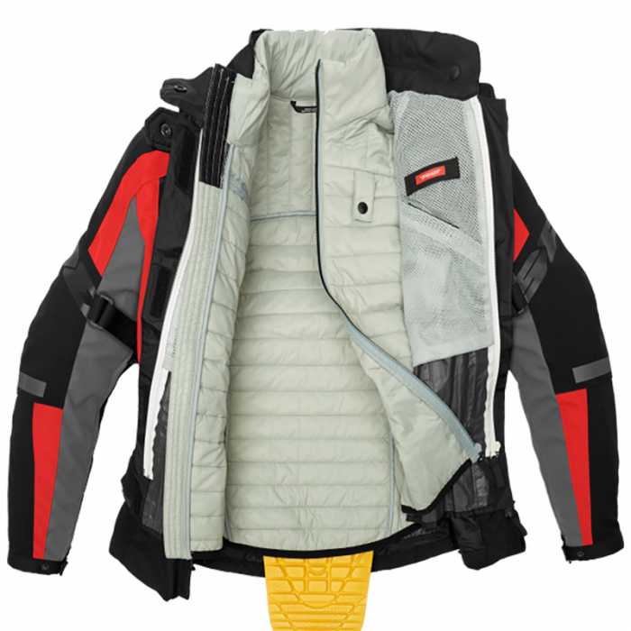 Jacket 4Season Evo H2out Lady Grey Red
