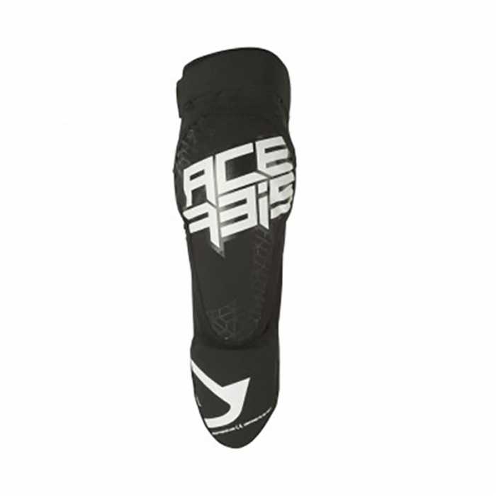 X-Zip Knee Guard Black White