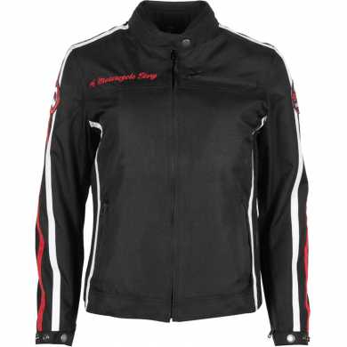 Jacket Queen Tex Black Red