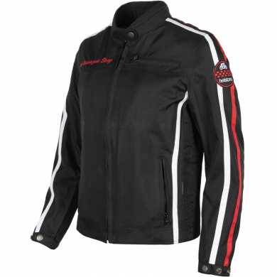 Jacket Queen Tex Black Red