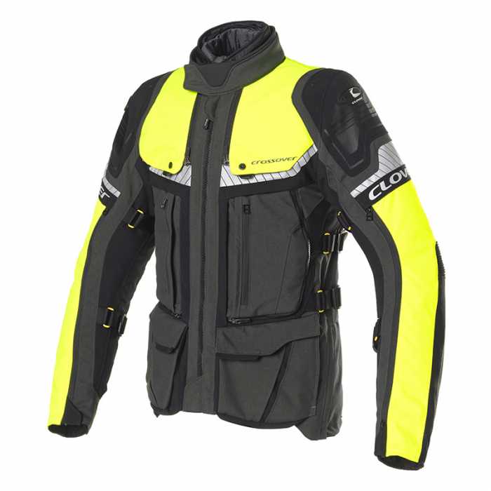 Jacket Crossover-4 Wp Airbag Antrachite Yellow