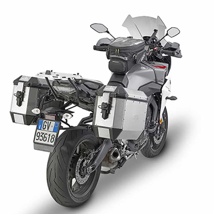 Coppia valigie Laterali TREKKER ALASKA Alluminio 36lt