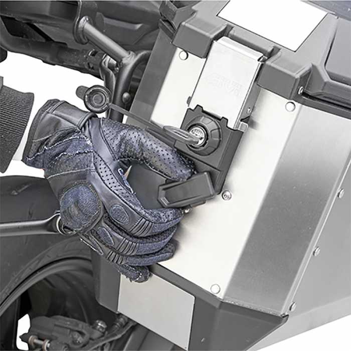 Coppia valigie Laterali TREKKER ALASKA Alluminio 36lt