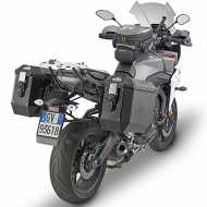 Coppia valigie Laterali  TREKKER ALASKA BLACK LINE 36lt