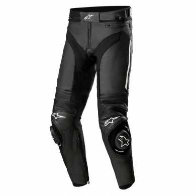 Pant Missile V3 leather Black White