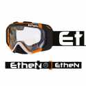 Maschera 4EN11 Enduro Nero Arancio