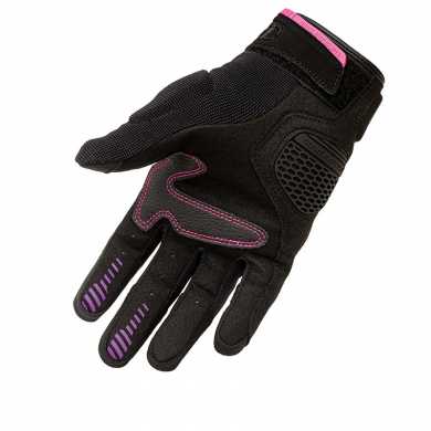 Glove Lady Stacca tex Black Violet