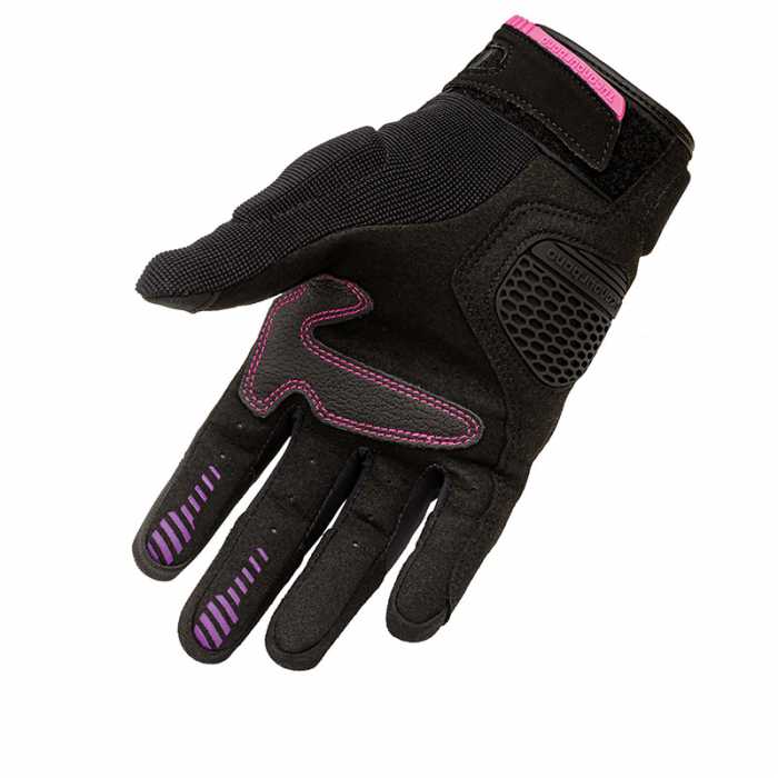 Glove Lady Stacca tex Black Violet