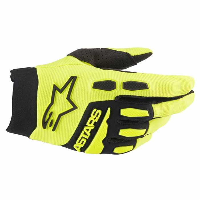 Glove Full Bore Fluo Yellow