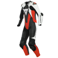 Suit Laguna Seca 5 1PC Perforated Black White Red