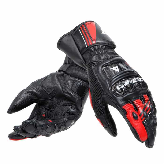 Glove Druid 4 Black  Red