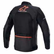 Jacket Viper V3 tex Black Fluo Red