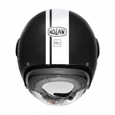 Casco N21 Visor Dolce Vita Nero Bianco