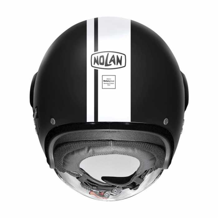 Casco N21 Visor Dolce Vita Nero Bianco