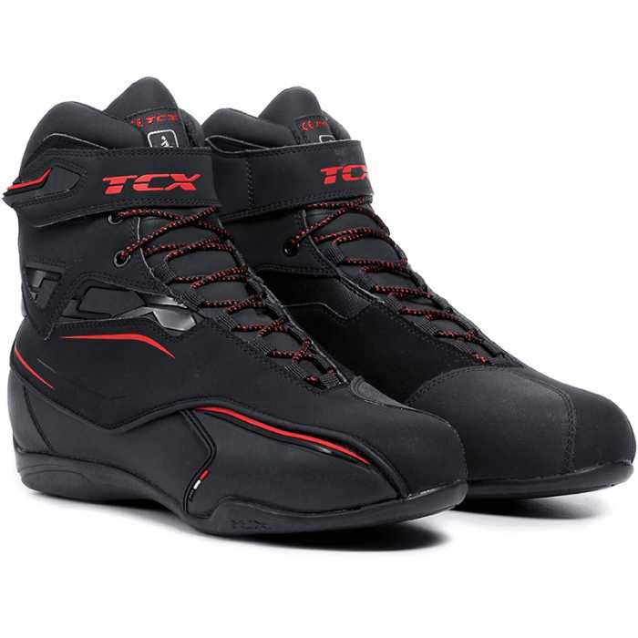 Shoe Zeta Wp Black Red