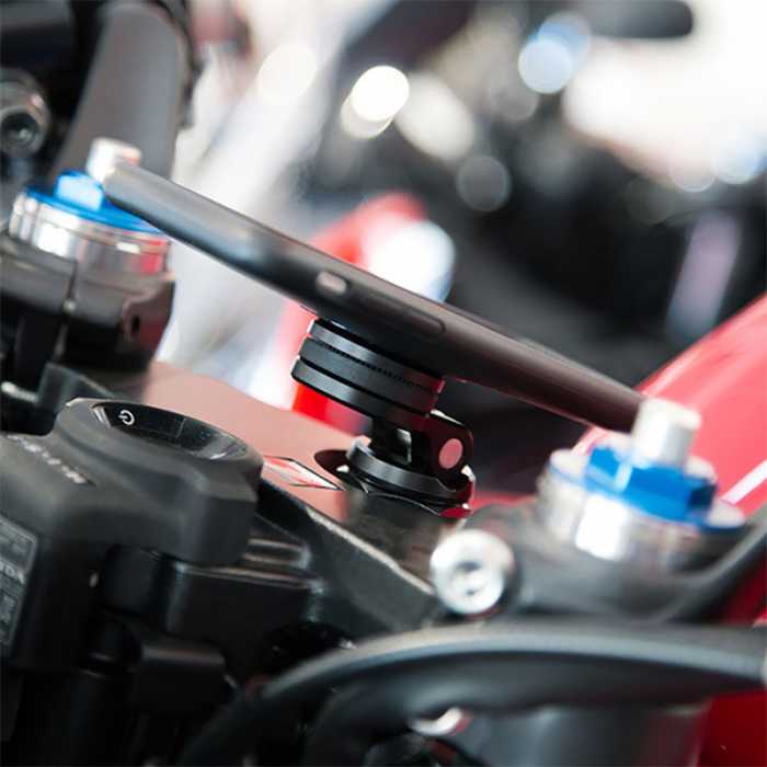 Smartphone Holder MOTO STEM MOUNT attachment for steering head