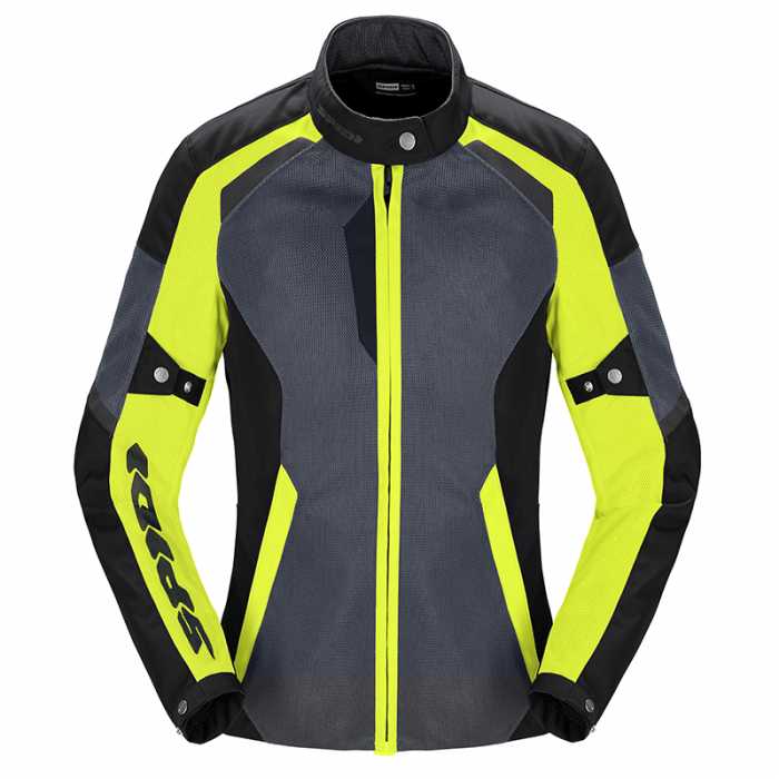 Jacket Tek Net Lady Black Yellow