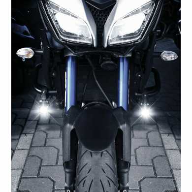 Faro ausiliario quadrato 10W 1 Led Luce Focalizzata