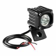 Faro ausiliario quadrato 10W 1 Led Luce Focalizzata