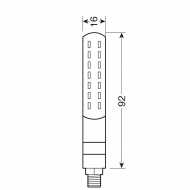 Frecce a Led "Line-Sq" Rear Nere