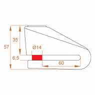 Bloccadisco KVX Nero