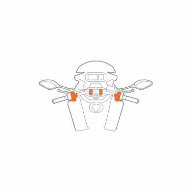 M6 screw and riser mount Optiline