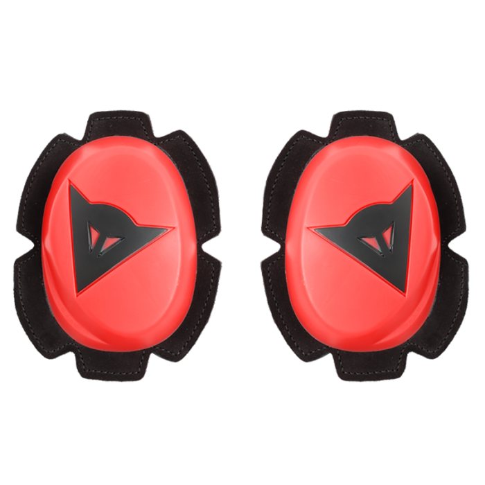 Saponette Pista Knee Slider Rosso Nero