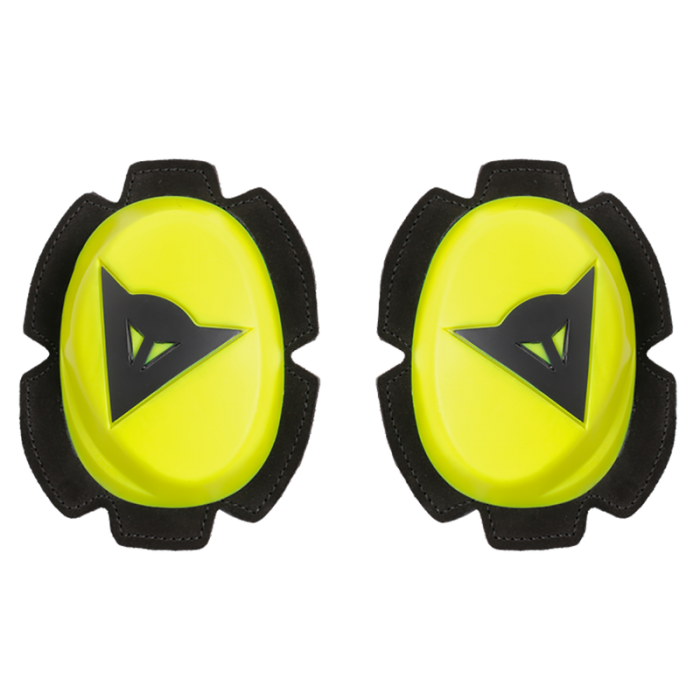Saponette Pista Knee Slider Giallo Fluo