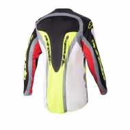 Maglia Fluid Agent Nero Rosso Giallo Fluo