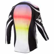 Maglia Racer Semi Jersey Nero Multicolor