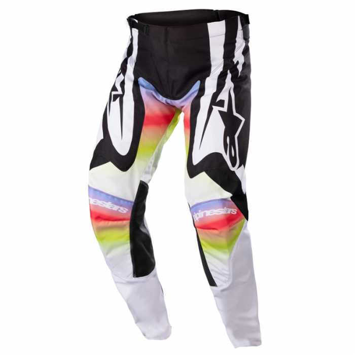 Pant Racer Semi Black Multicolor